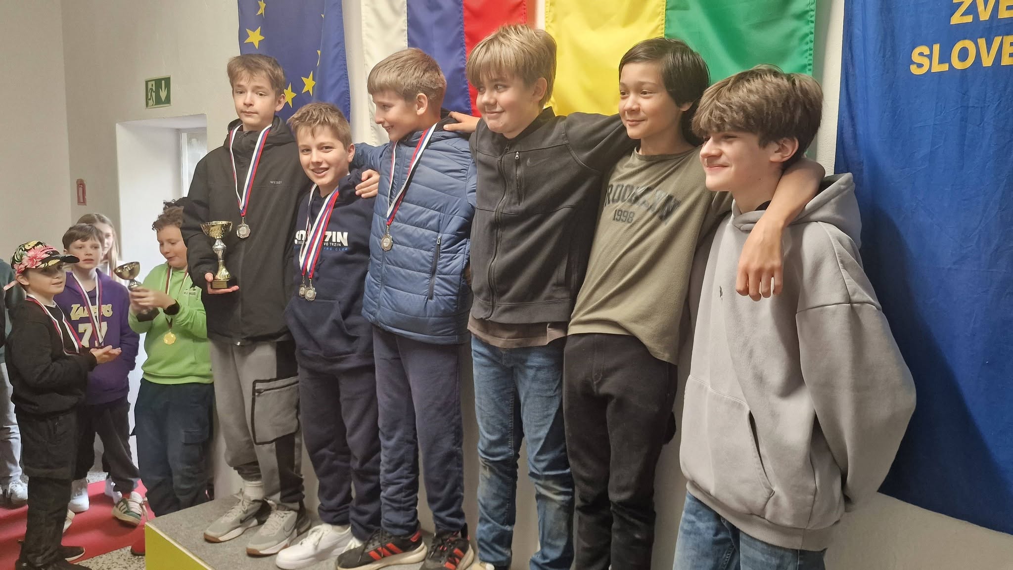 V okviru Strelskega krožka Osnovna Šola Trzin, smo se danes udeležili področnega prvenstva osnovnih šol v SD Škofja Loka. – fotografija 2