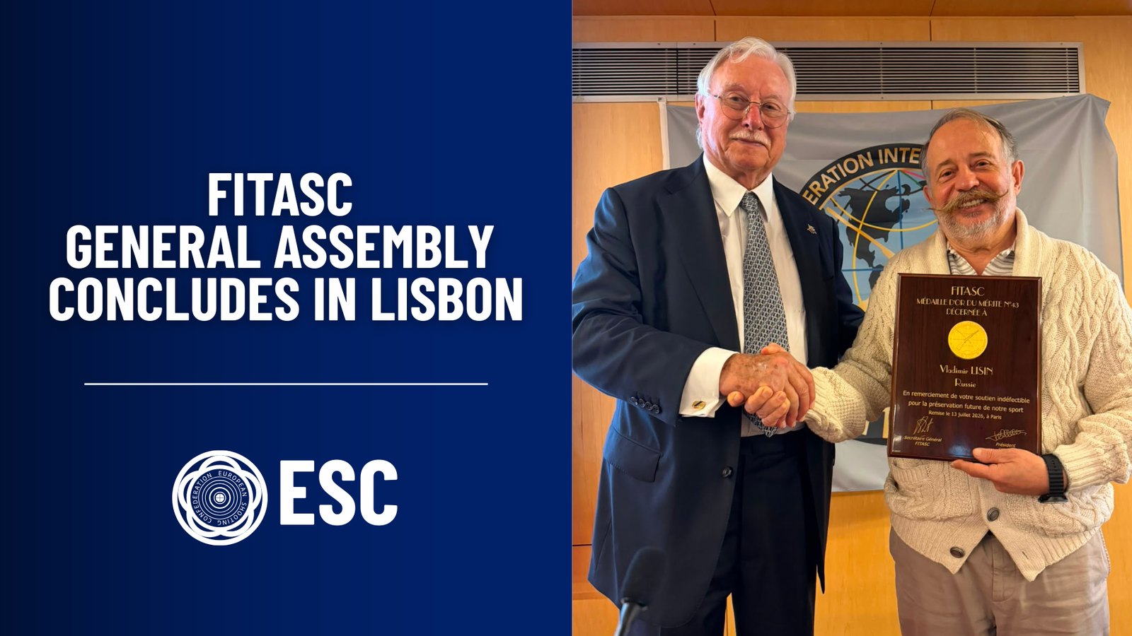FITASC General Assembly сoncludes in Lisbon